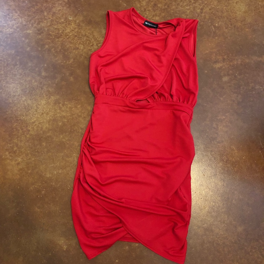 Red dress
